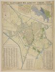 217329 Plattegrond van de gemeente Utrecht, met inzetten met een kaart van de stad Utrecht en omgeving en een kaart van ...